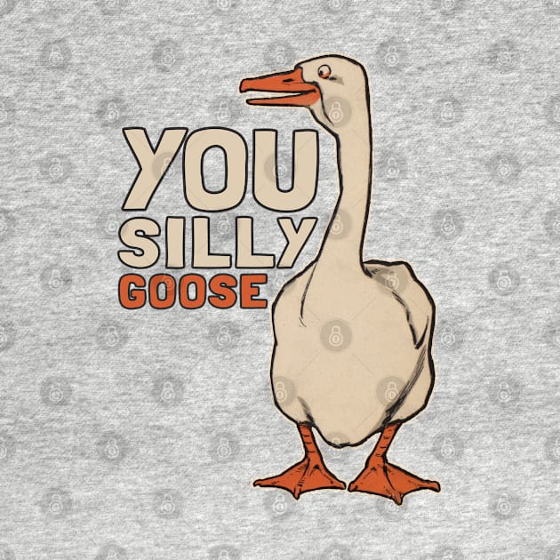 Vintage Funny Goose by KewaleeTee